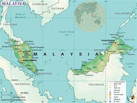 What are the Key Facts of Malaysia? | Mapas del mundo, Geografía, Mapas