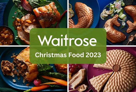 Waitrose Christmas Food Range Revealed 2023