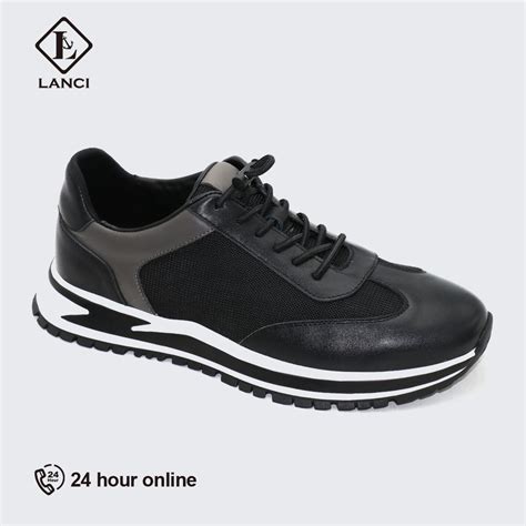 Shop Factory-Made Men's Black Trainers & Sneakers