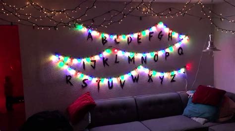 DIY “Stranger Things” Interactive Christmas Lights - YouTube