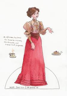 Jeff Davis Illustration: Cecily Cardew Paper Doll