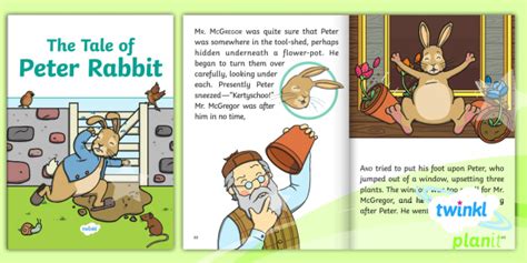 The Tale of Peter Rabbit eBook (teacher made)