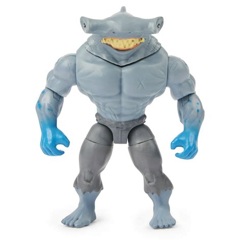 Batman 4-inch King Shark Action Figure with 3 Mystery Accessories, Mission 1 - Walmart.com ...