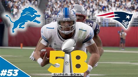 Lions Play in 1st Ever Super Bowl!! - Detroit Lions | Madden NFL 20 ...