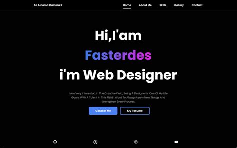 Step To Create A Simple Portfolio Website - Front End Development