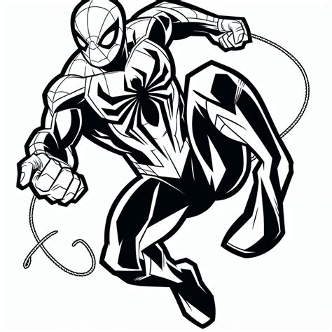 Spiderman Coloring Pages – Custom Paint By Numbers
