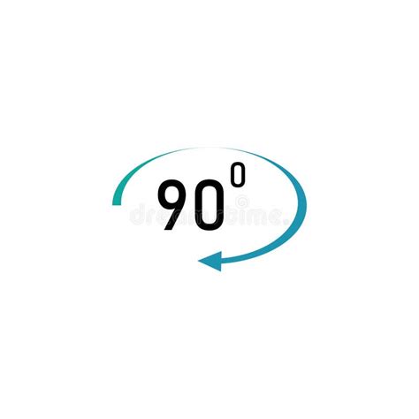 Angle 90 Degrees Sign Icon. Geometry Math Symbol. Right Angle. Classic Flat Icon. Colored ...