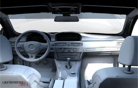 BMW m3 e92 Interior Wip Test render by Artsoni3D on DeviantArt