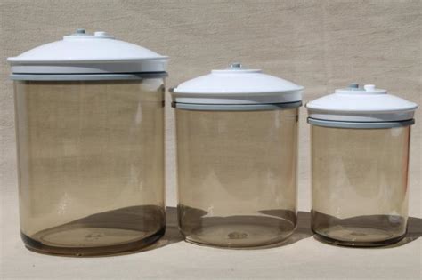 Tilia FoodSaver canisters, smoke plastic vacuum seal food saver storage ...