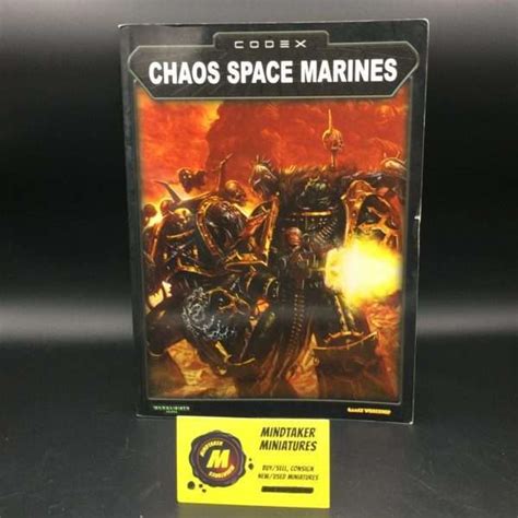 Codex: Chaos Space Marines (3rd Edition, 2nd Codex, 2002) - #45969 ...