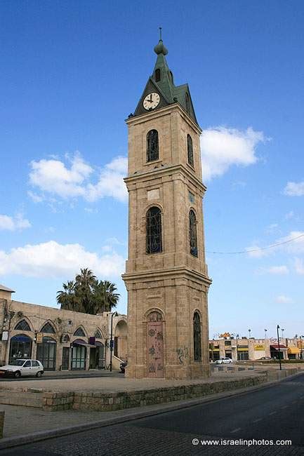 Travel | Flowers in Israel: Jaffa Clock Tower