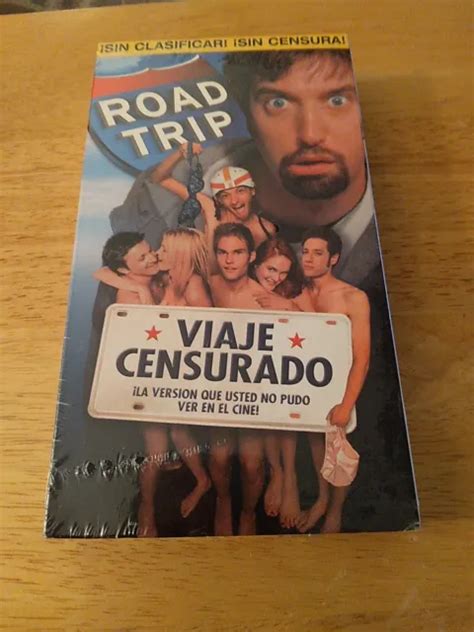ROAD TRIP (VHS, 2000, Unrated Version - Spanish Subtitled) New In Wrapper S7 $24.99 - PicClick