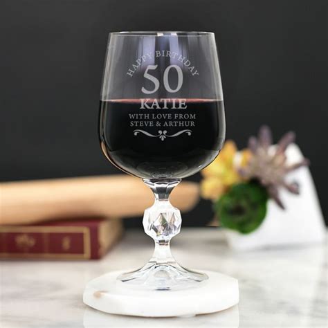 Personalised Valentines Wine Glasses - Janainataba