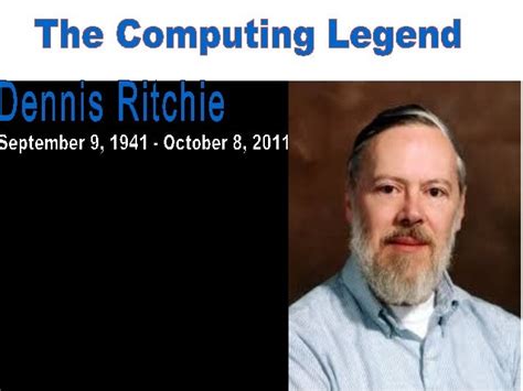 Dennis Ritchie