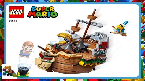 LEGO instructions - Super Mario - 71391 - Bowser's Airship - YouTube