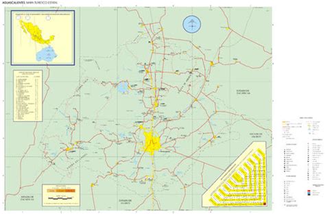 Aguascalientes map | Gifex