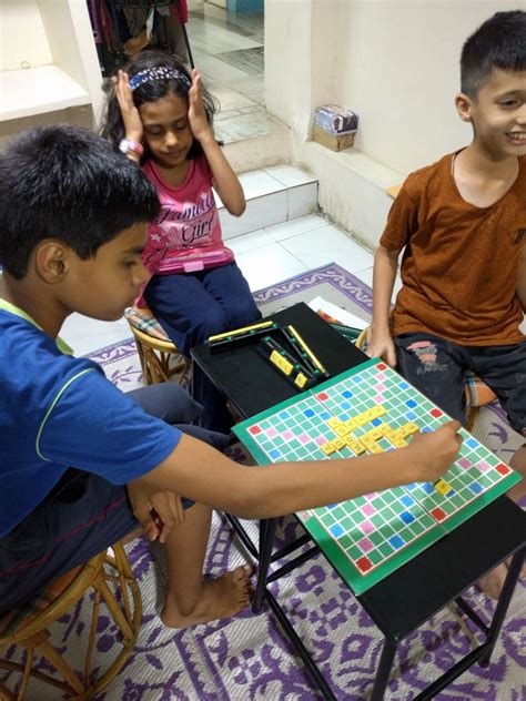 playing scrabble – Know and Grow