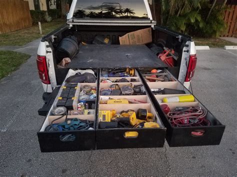 Show Us Your Drawers! How Do You Organize Your Truck Bed? - Ford F150 ...