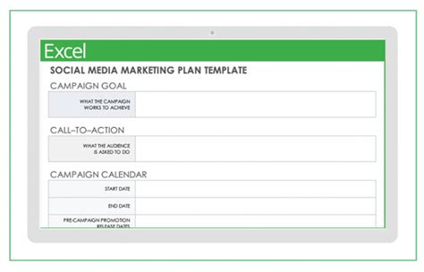 Free Social Media Marketing Plan Templates | Smartsheet