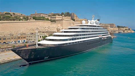 Scenic Eclipse cruise ship tour: Ship has helicopters, submarine