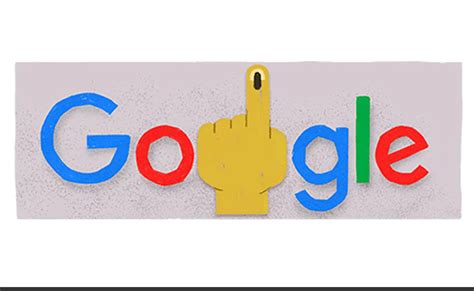 Google Doodle Marks First Phase Of Lok Sabha Elections 2024 With Voting Symbol