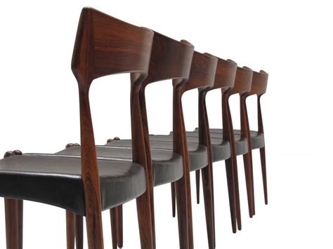 Bernhard Pedersen & Son - Rosewood Dining Chairs by Bernhard Pedersen & Sons