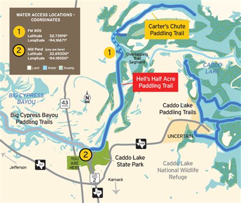 TPWD: Hell's Half Acre Paddling Trail | | Texas Paddling Trails