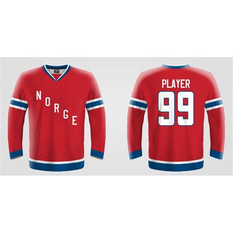 Team Norway Hockey Jersey Dark