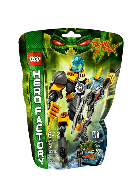 LEGO Hero Factory Brain Attack EVO - Toys & Games - Blocks & Building ...