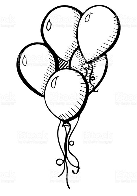 Download High Quality balloons clipart black and white Transparent PNG Images - Art Prim clip ...