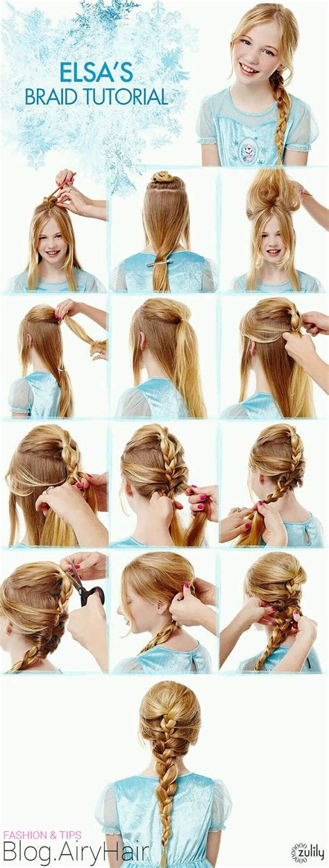 Step by Step: Disney Frozen Elsa & Anna Step Hair How To (2024)