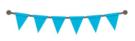 Garlands party banner. illustration 12707694 PNG