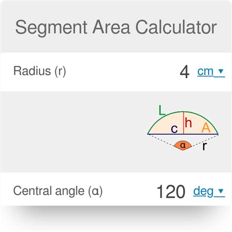 Area Of Segment