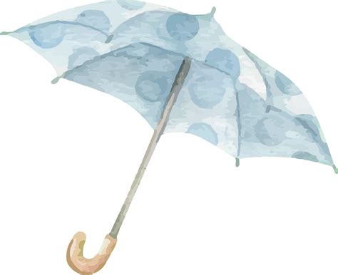 Umbrella rain watercolor. 12985083 Vector Art at Vecteezy