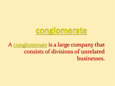 Media conglomerate