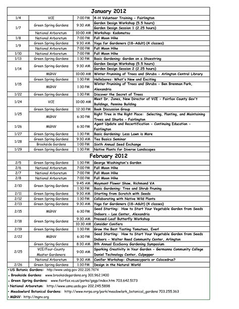 Upcoming Events Jan-Feb