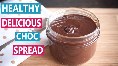 How to Make Healthy Delicious Chocolate Spread - YouTube