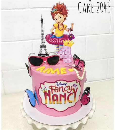 Fancy Nancy cake | Fiesta de cumpleaños infantil, Decoracion fiesta de niña, Decoraciones de ...