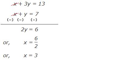 10 Math Problems: How to Solve Equations by Elimination Method?