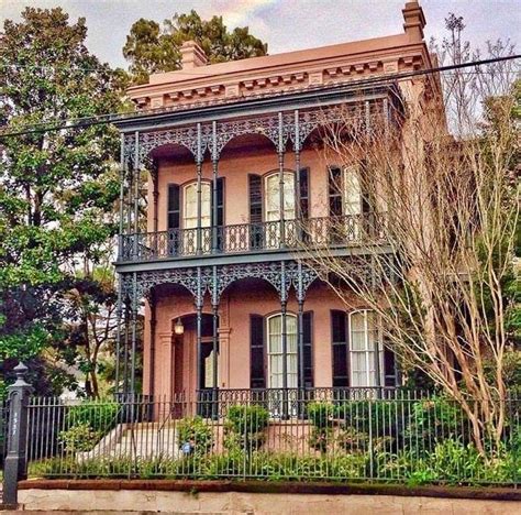 late 1800s - New Orleans La. Garden District | French provincial home exterior, Gorgeous houses ...