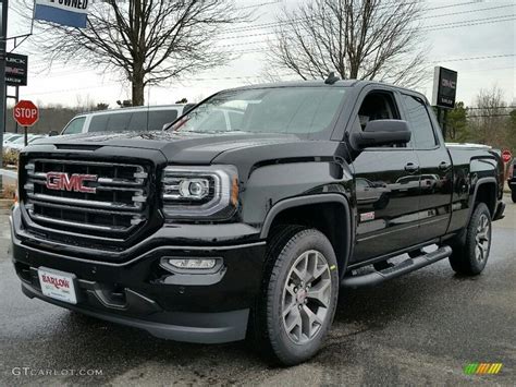 2017 Onyx Black GMC Sierra 1500 SLT Double Cab 4WD #117459512 ...