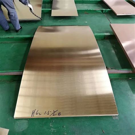 C51000 Phosphor Bronze Sheet Flat Plate Manufacturers Industrial Hard Cutting Pure Copper Metal ...