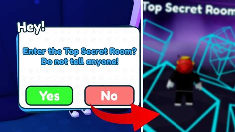 Entering the Top Secret Room in Pet Simulator X.. - YouTube