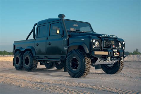 Land Rover Black Mamba Defender 6x6 Truck - Flipboard