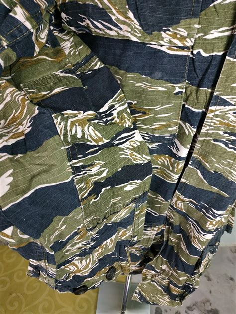 Camo Jacket tiger Stripe original usa military, Men's Fashion, Coats ...