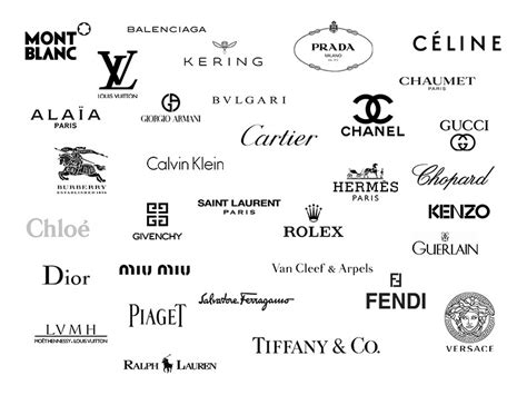 Expensive Clothes Brand Logos