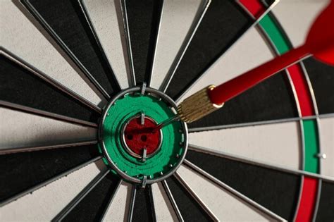 Premium Photo | Darts for hitting the target darts game closeup