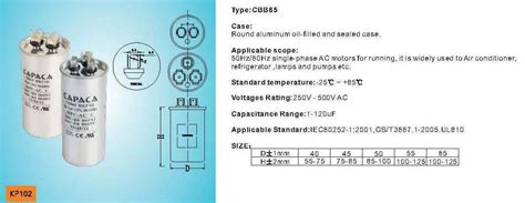 Air Conditioner Capacitor Manufacturer-supplier China