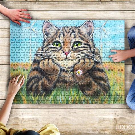 Cats Funny Jigsaw Puzzle Set