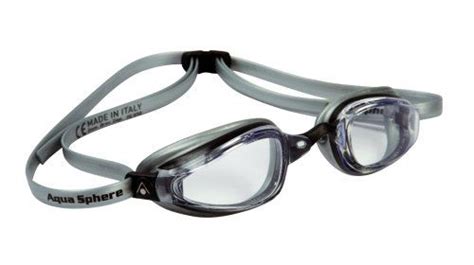 MP Michael Phelps K180 Goggle Clear Lens BlackSilver Competition Swim ...